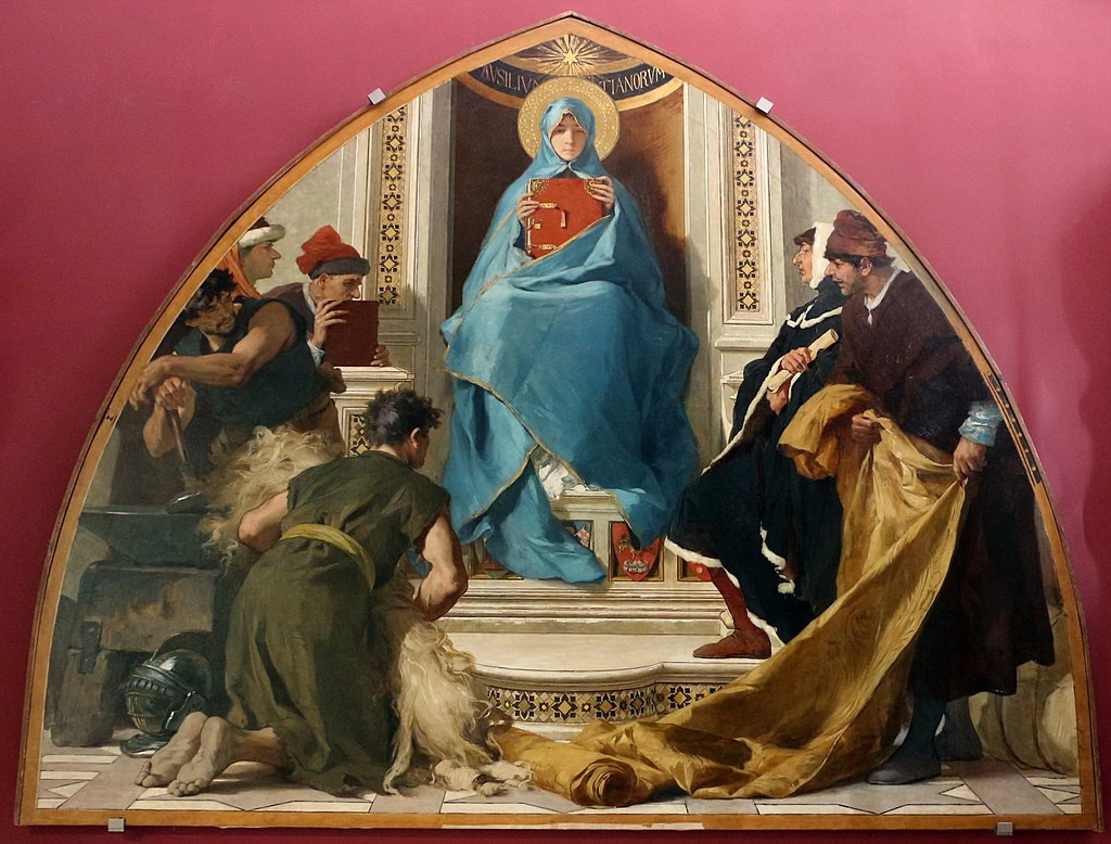 La fede tra i rappresentanti delle corporazioni di firenze - Museo dell'Opera del Duomo, Firenze